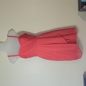 J. Crew red Silk dress Red  Layered Mini Dress sz 2 Christmas Party  Perfect